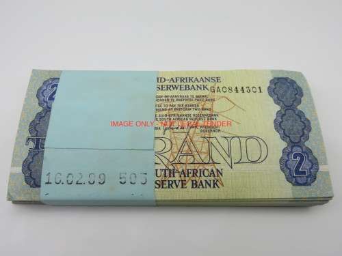 100 x GPC de Kock R2 Notes in Sequence | Perfect UNC Condition | Fun R1 Start