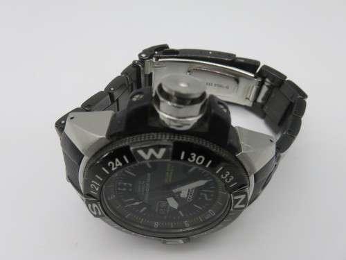 Seiko Mens Sport Huge Stainless Steel Automatic - Ticking - Needs Repairs | Fun R1 Start |