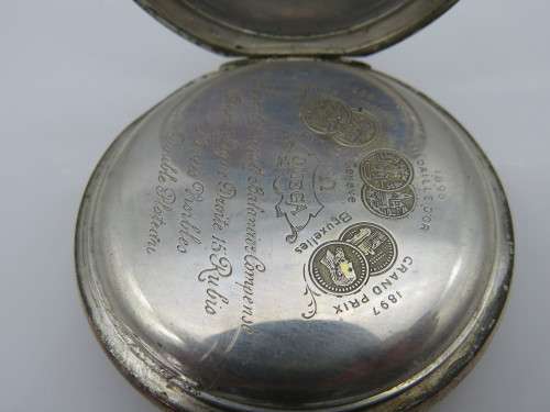 1896 Dated Omega Pocket Watch - RARE this Nice- Perfect Working Condition | Fun R1 Start