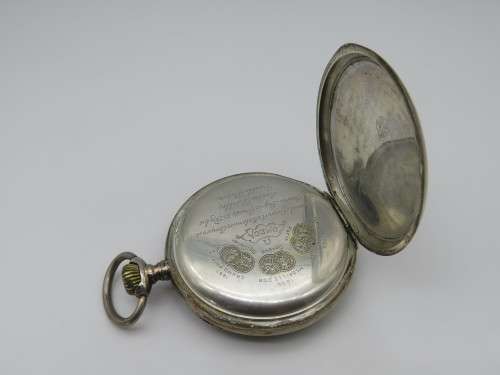 1896 Dated Omega Pocket Watch - RARE this Nice- Perfect Working Condition | Fun R1 Start