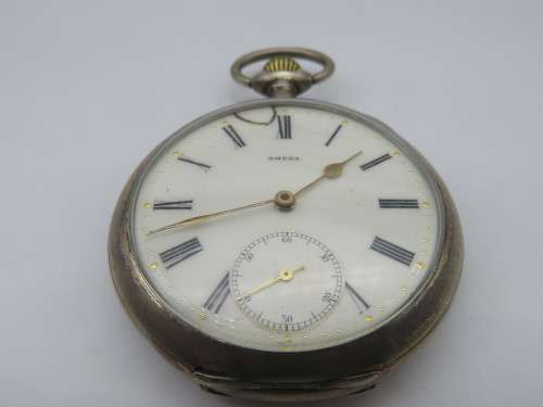 1896 Dated Omega Pocket Watch - RARE this Nice- Perfect Working Condition | Fun R1 Start