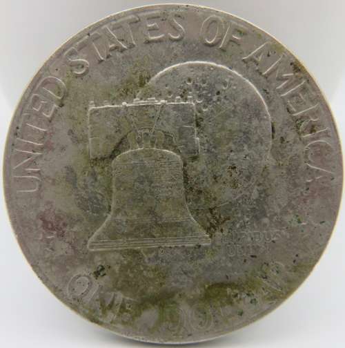 1976 United States of America - President Eisenhower Apollo 11 Moon Landing One Dollar Coin