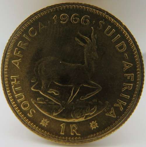 1966 South Africa R1 Gold | 4 Grams 22 Carat Gold | FUN R1 Start
