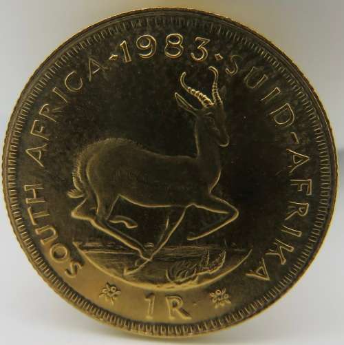 1983 South Africa R1 Gold | 4 Grams 22 Carat Gold | FUN R1 Start