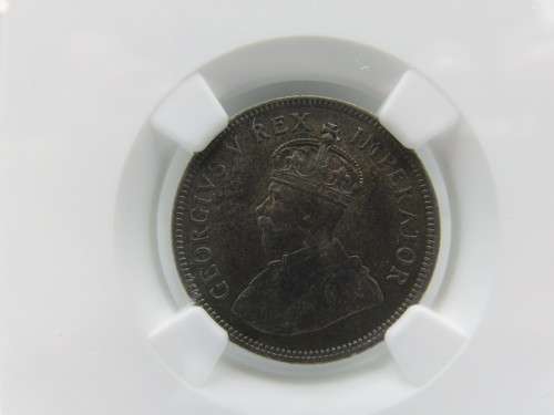 1927 South Africa Silver One Shilling NGC Graded MS62 | Ultra Rare in UNC