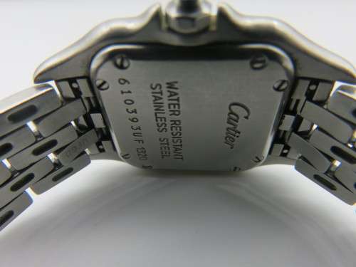 Cartier Panthere De Cartier Ladies 22mm Stainless Steel Watch - 100% Working Condition
