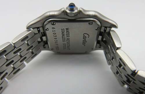 Cartier Panthere De Cartier Ladies 22mm Stainless Steel Watch - 100% Working Condition