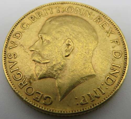 1927 SA Union Gold Sovereign - 8 Grams Gold 22 Carat