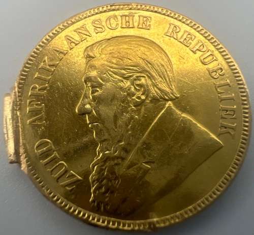 1898 Paul Kruger ZAR Gold Pond - 8 Grams Gold 22 Carat