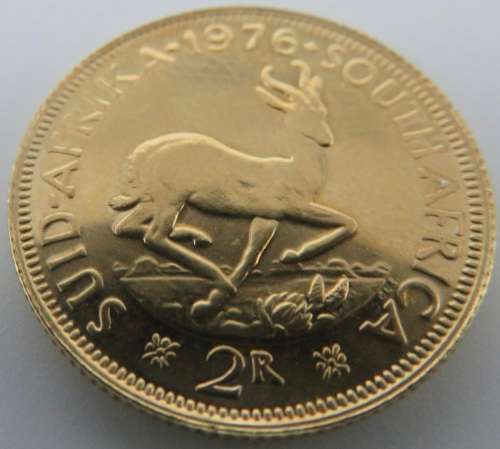 South Africa: Republic R2 Gold of 1976 | 8 Grams 22 Carat Gold