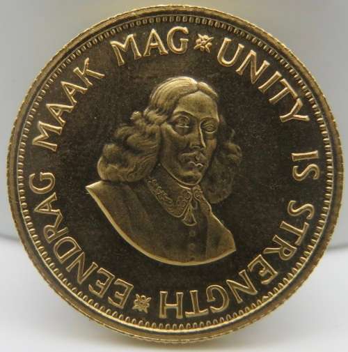 South Africa: Republic R2 Gold of 1978 | 8 Grams 22 Carat Gold (Coin 2 of 2)