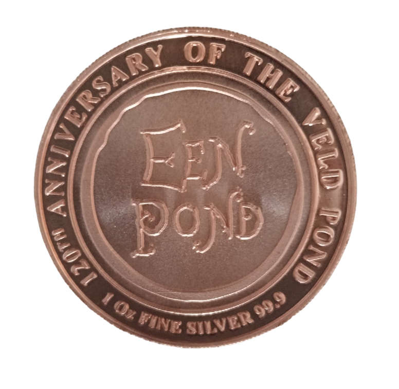 Crazy R1 Start - Mint Error -1902-2022 Copper Coin To Commemorate 120th Anniversary of The Veld Pond