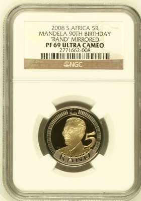 Mandela 90th Birthday R5 NGC PF69 Ultra Cameo ### Almost Sold Out ### Crazy 1 Day ### R1 Start