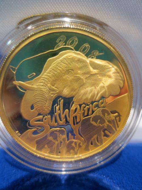 2008 Natura Elephant 1oz Gold 24 Carat (999.99) ### NO Certificate ### Crazy 1 Day ### R1 Start