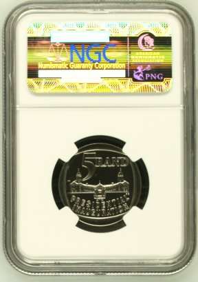 1994 Mandela Inauguration R5 NGC Proof 68 Ultra Cameo ### FUN IN JAN ###