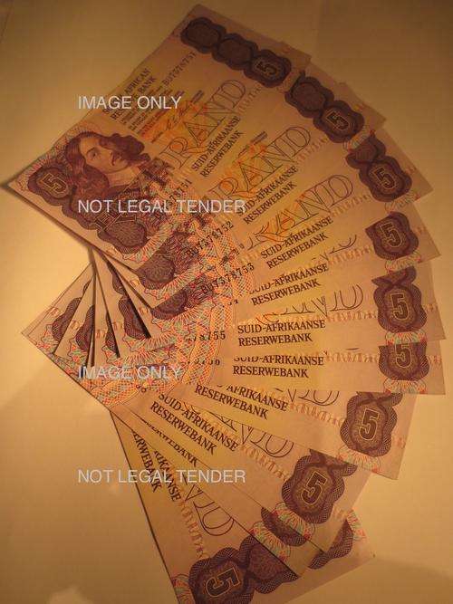 10 x CL Stals R5 Notes - UNC in Sequence - MINT CONDITION # FUN ends Friday 8pm #