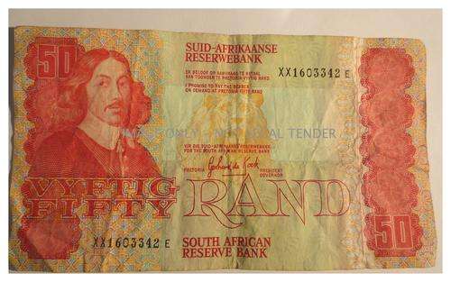 1984 GPC de Kock R50 Replacement Note - XX1603342E | FUN SUNDAY |