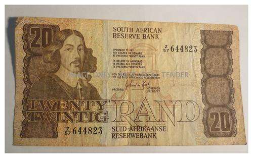 1984 GPC de Kock R20 Replacement Note - Z/57 644823 | FUN SUNDAY |
