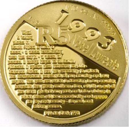 2007 Protea FW De Klerk Speech 1/10th Gold 24 Carat  | SEALED AS FROM SA MINT | FUN SUNDAY |