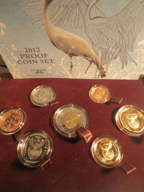 2012 SA Short Proof Set with RARE Medallion Commemorating the 5 Cent Coin | FUN SUNDAY |