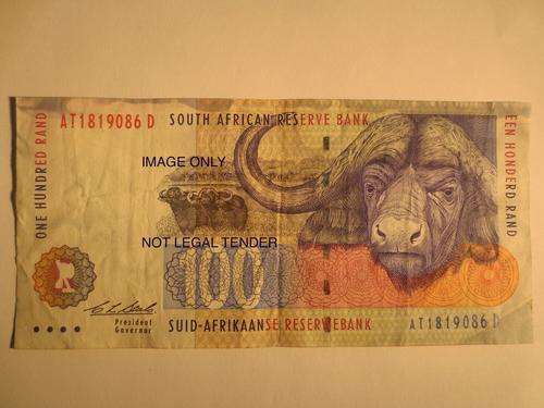 CL STALS ONE HUNDRED RAND NOTE | MINT ERROR | RARE | FUN SUNDAY |