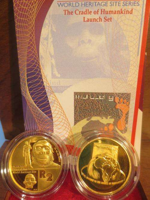 2006 Cradle of Humankind Gold Special Launch Set | 2 x 1/4oz Gold | Mintage: 255 Only |
