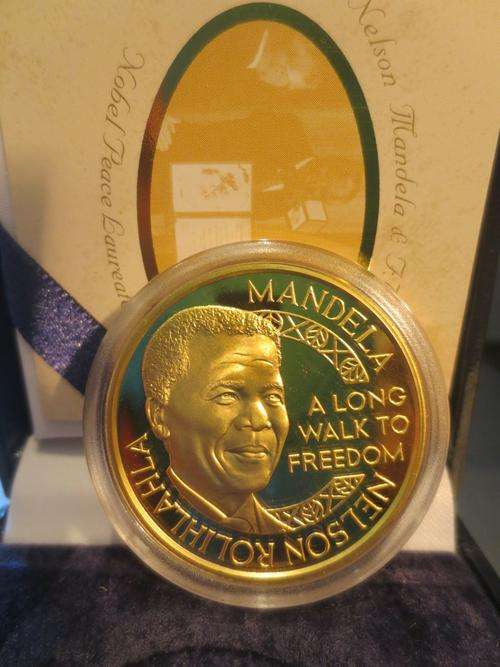2006 Nelson Mandela & FW De Klerk 1oz Gold 24 Carat | A Long Walk To Freedom | FUN SUNDAY |
