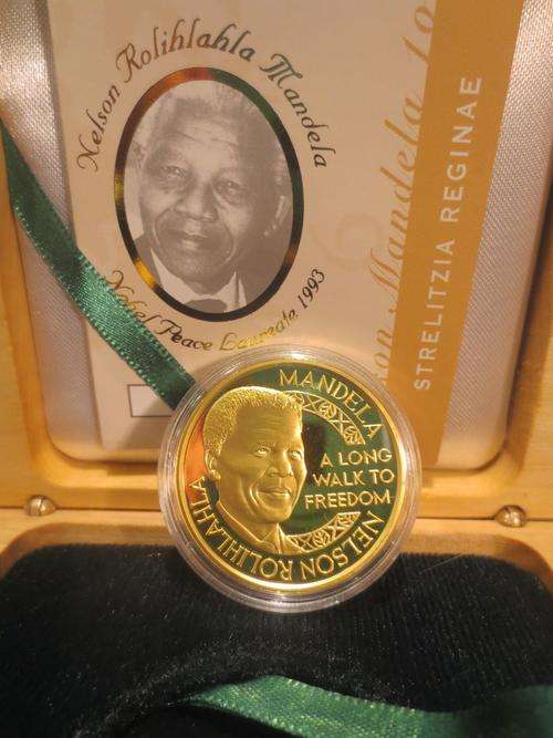 2013 Nelson Mandela Strelitzia Reginae 1oz Gold 24 Carat | Mintage: 200 Only | FUN SUNDAY |