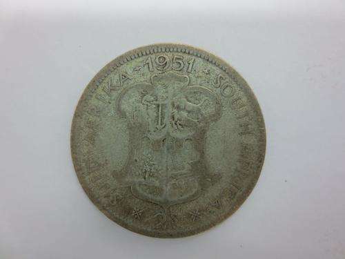 1951 SA Union Silver 2 Shilling | FUN SUNDAY |