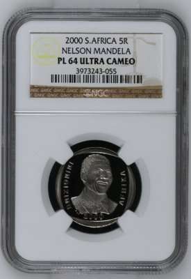 2000 Mandela R5 NGC PL64 Ultra Cameo | FUN SUNDAY |