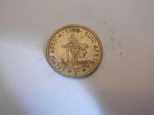 1960 SA Union Silver Shilling  | @R1 START |