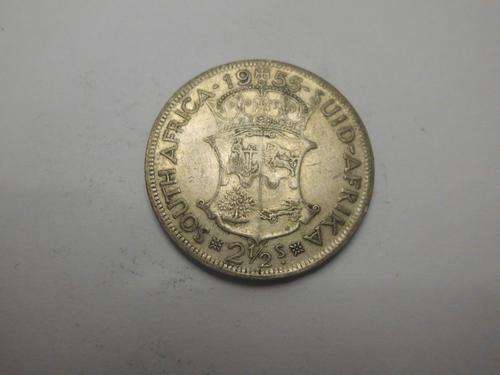 1955 SA Union Silver 2.5 Shillings (Halfcrown) | @R1 START |