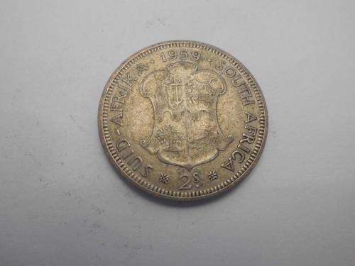 1959 SA Union Silver 2 Shillings (FLORIN) | @R1 START |