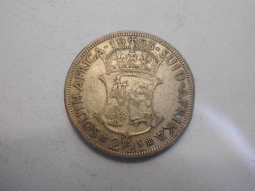 1953 SA Union Silver 2.5 Shillings (Halfcrown) | @R1 START |
