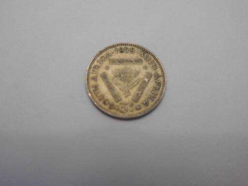 1959 SA Union Silver 3 Pence | @R1 START |
