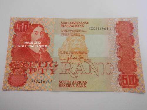1984 GPC DE KOCK FIFTY RAND REPLACEMENT NOTE