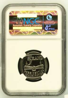 ### Graded No Steps ### R5 Inauguration NGC Graded PF69 No Steps ### Crazy R1 Start ###