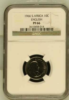 1966 SA English 10c NGC Graded PF66 ### R1 Start
