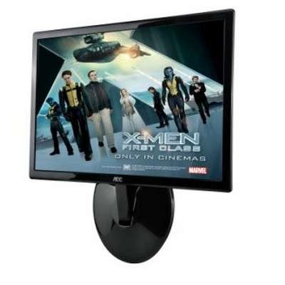 AOC Razor Series 18.5 Wide BLACK Ultra Slim LED 12.9mm Monitor