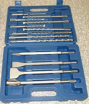 SDS DRILL BIT AND CHISEL SET