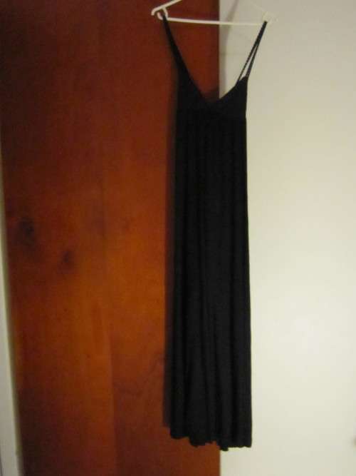 Black maxi dress from YDE