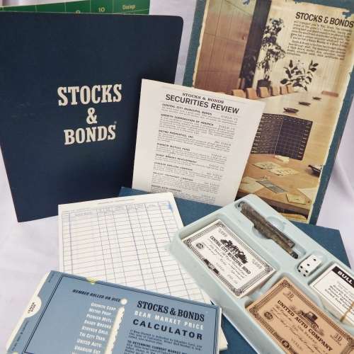 Vintage Stocks & Bonds game