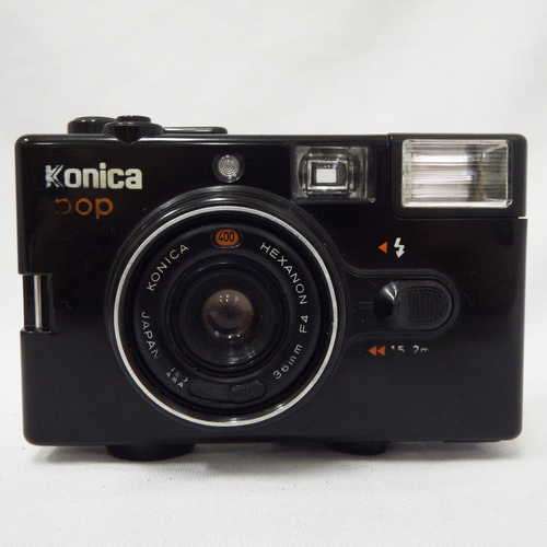 Konica Pop 36 mm compact film camera - Auto Date - Not tested