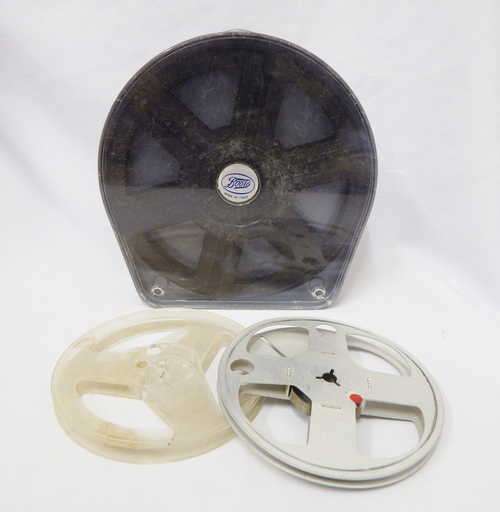 Lot of 3 movie reels for 8mm film