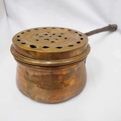 Antique Copper pot warmer