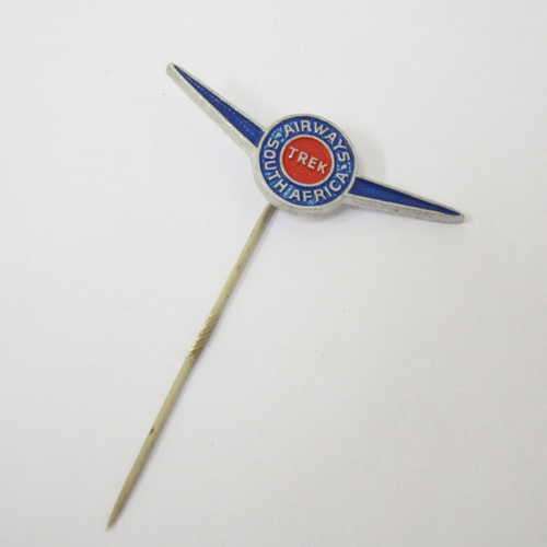 South African TREK AIRWAYS pin badge