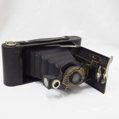 Kodak Eastman 2A folding Autographic Brownie 120 film camera (1915 - 19256) - Not tested