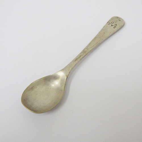 Small EPNS A1 salt spoon - @ CRAZY R1 start