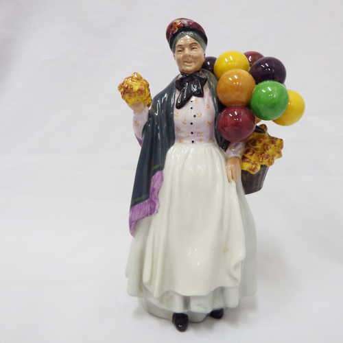 Vintage Royal Doulton `Biddy Pennyfarthing` HN1843 figurine designed by Leslie Harradine