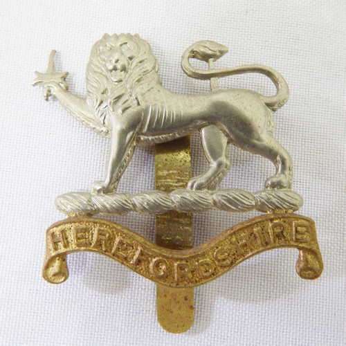 Herefordshire regiment cap badge